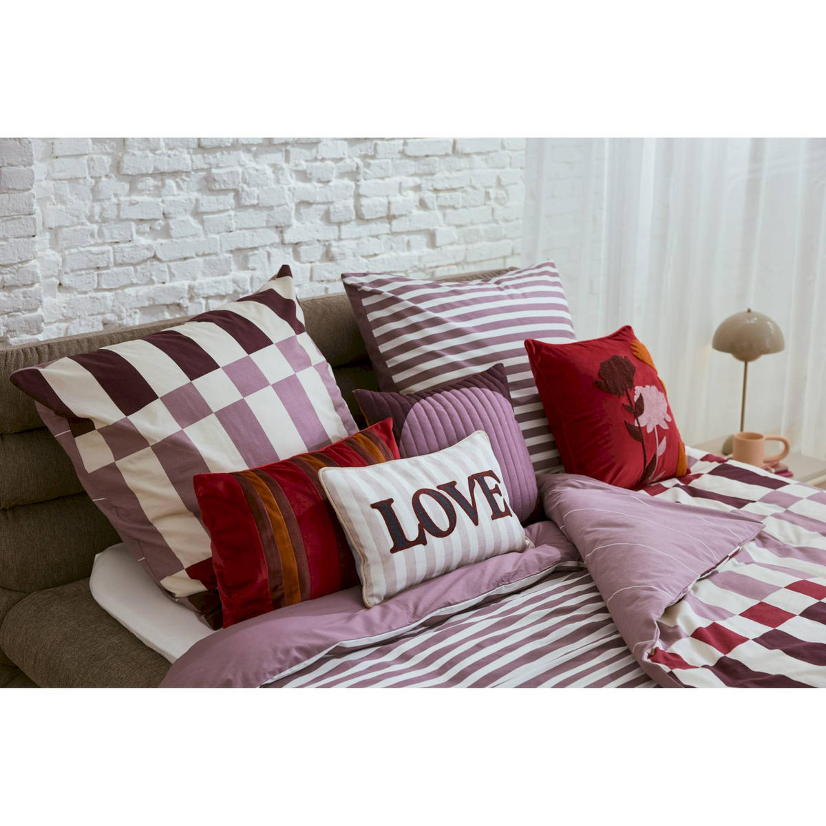 ZIERKISSENHÜLLE WEIHNACHTSKISSEN - Multicolor, Textil (30/50cm) - Tom Tailor