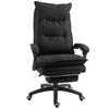 BÜROSTUHL, massage, Chefsessel, Schwarz - Schwarz, Kunststoff (62/120/70cm) - Vinsetto
