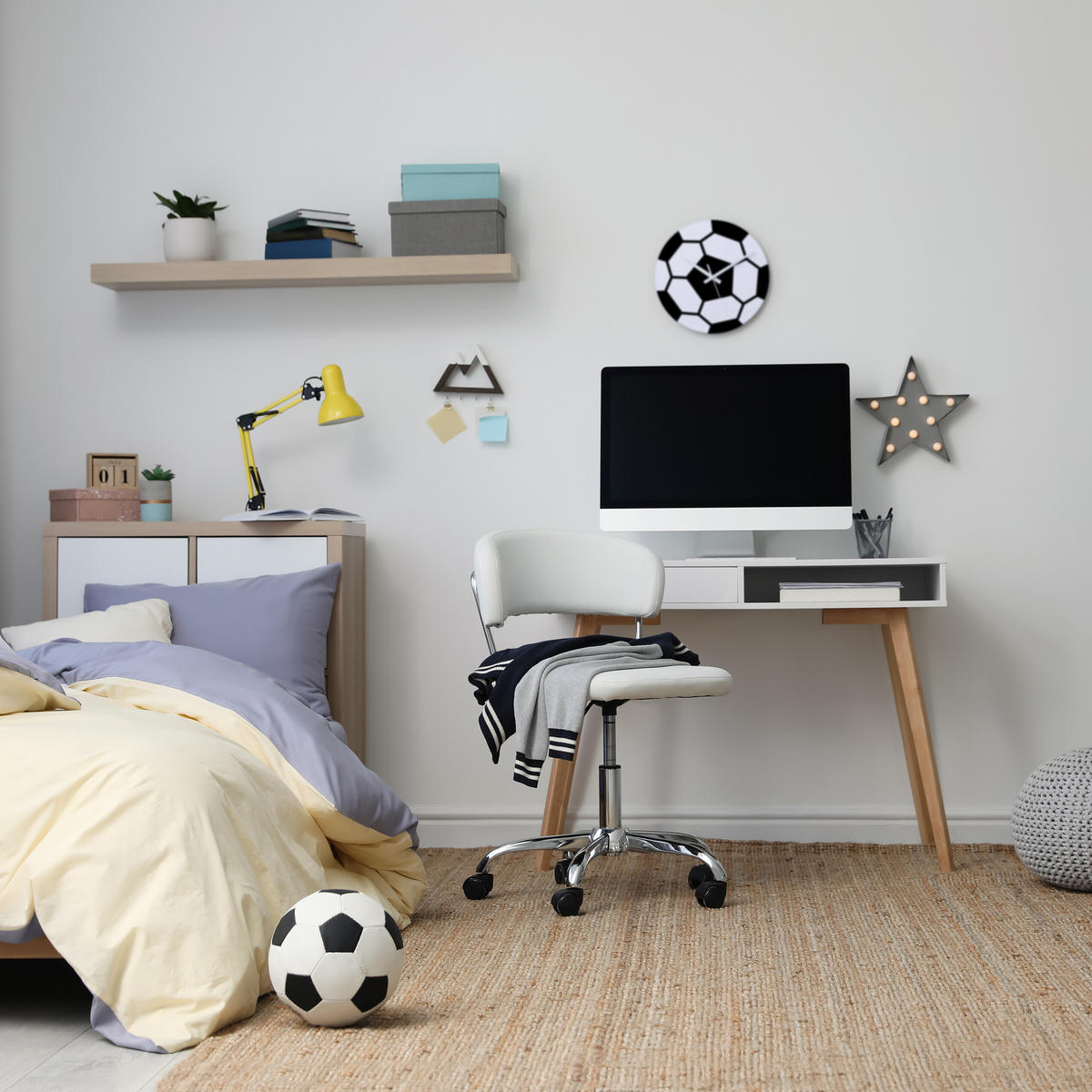 WANDUHR - Multicolor, Kunststoff/Metall (30/30/4cm) - Relaxdays