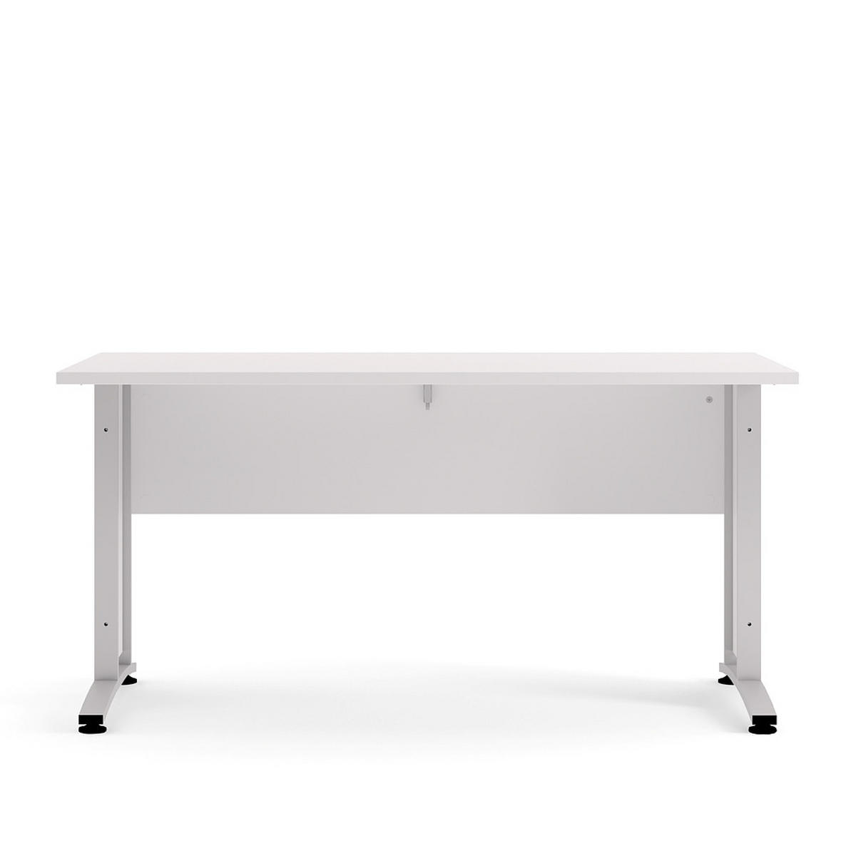 SCHREIBTISCH Weiß - Weiß, Holzwerkstoff (80/150/74cm) - ebuy24