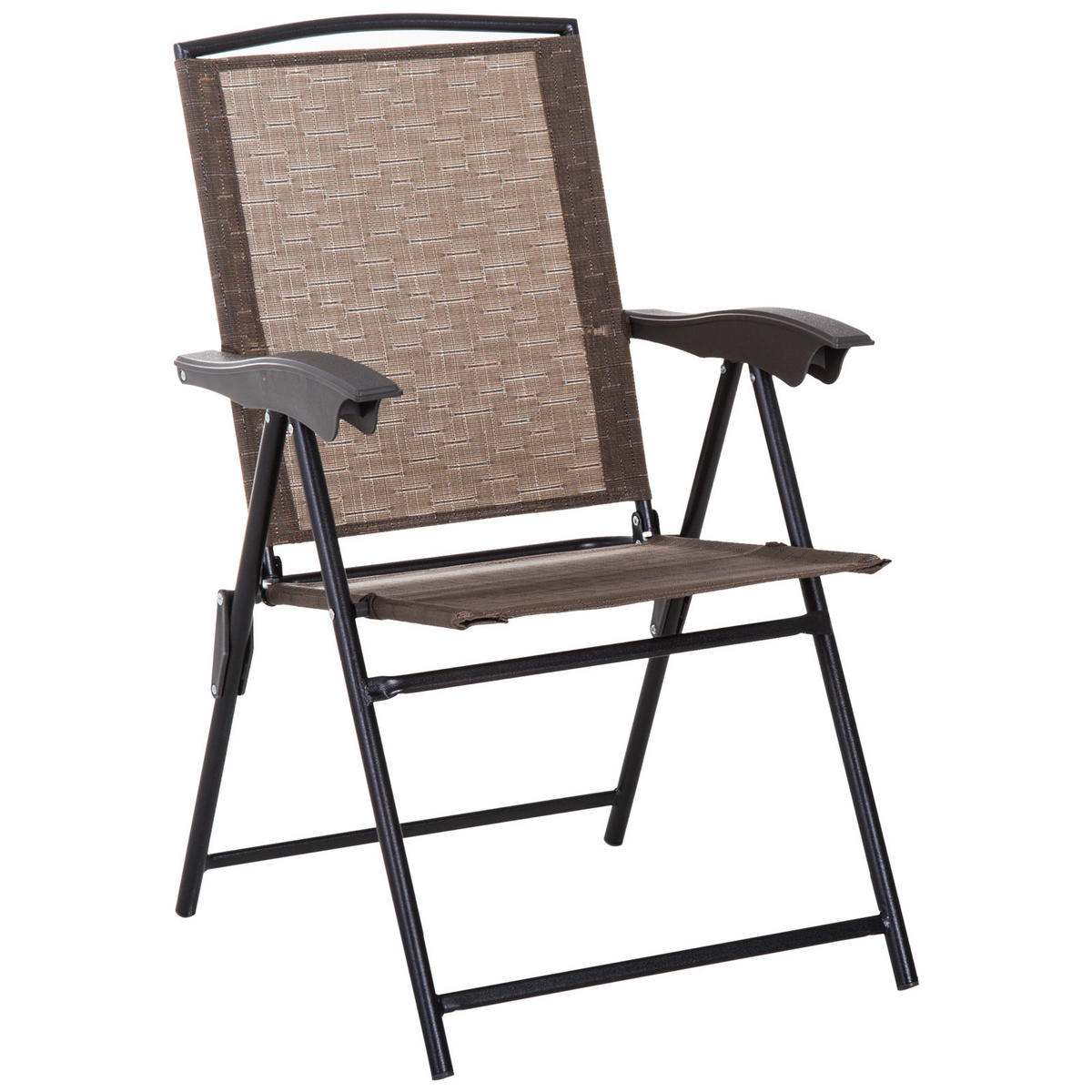 GARTEN-BEISTELLTISCHSET Braun 3 Stück - Braun, Metall (54/82.5/90cm) - GiPP