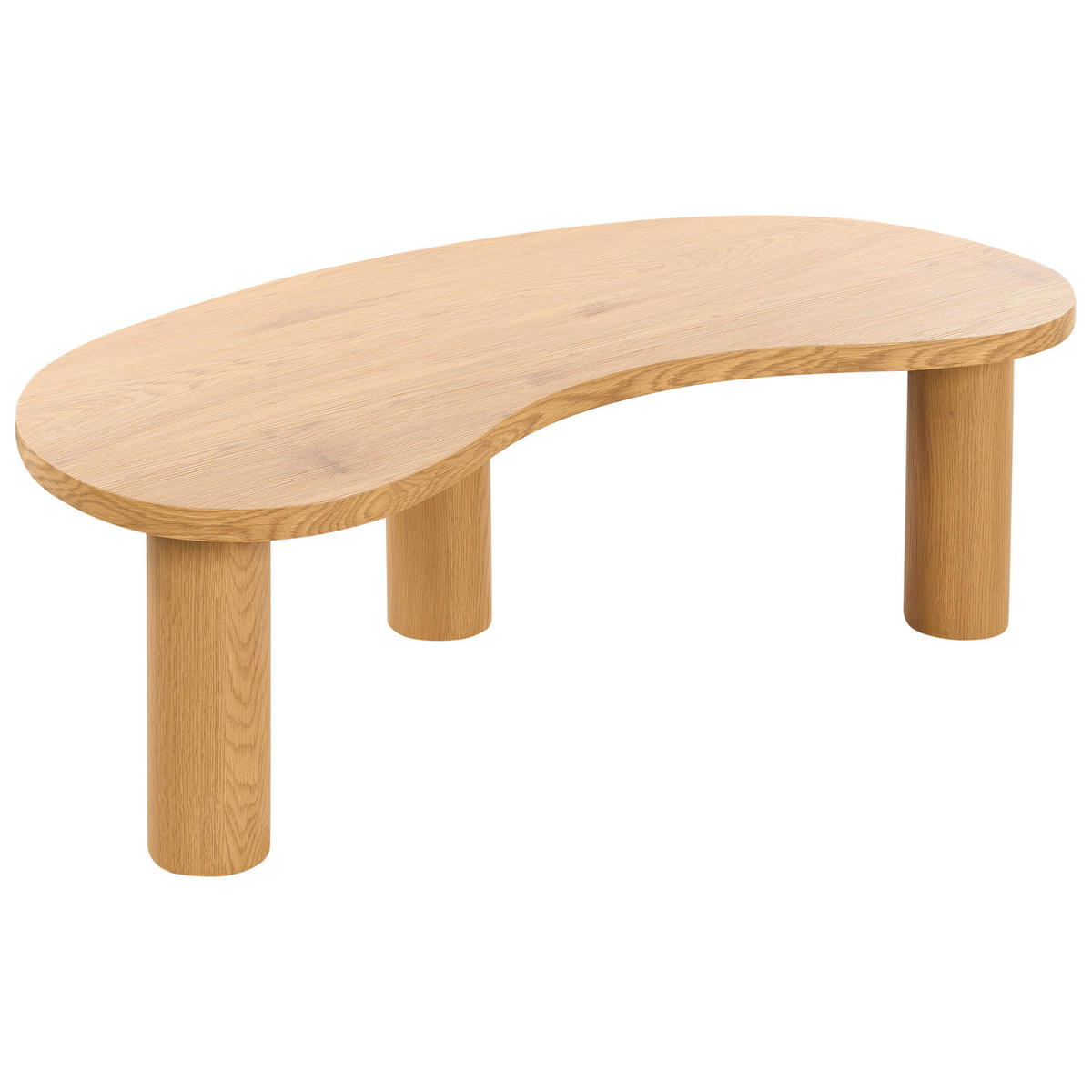 COUCHTISCH Braun Auburn - Hellbraun, Holzwerkstoff (46/112/38cm) - Beliani