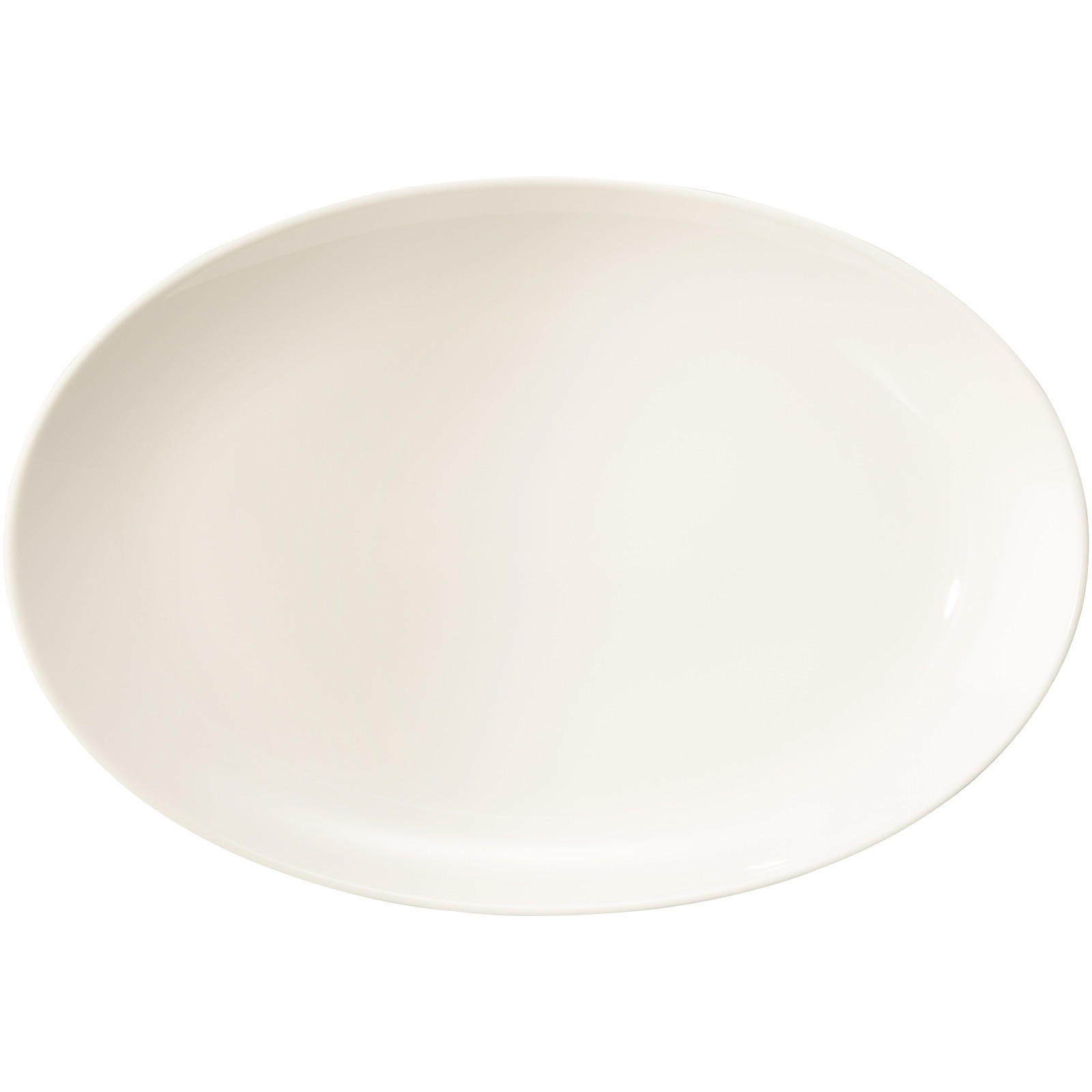 SERVIERPLATTE Savona Fine Diamond creme 35,1 x 24,2 cm - Creme, Keramik (24.2/3.1/35.1cm) - Seltmann Weiden