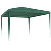 PAVILLON Farah,wasserdicht,grün - Grün, Kunststoff (300/250/300cm) - tectake