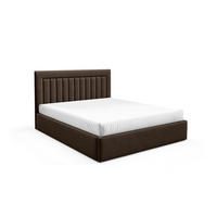 POLSTERBETT BEZA I - Braun - Braun, Textil (160/200cm) - AN-Moebel 4u