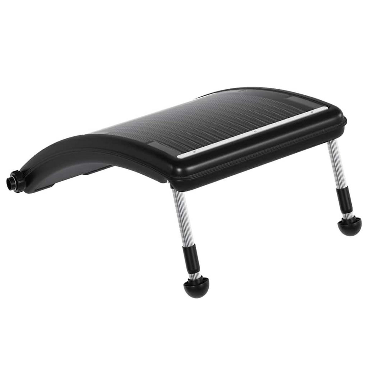 GEBOGENES Solar-Heizpaneel Für Pool 110/65 Cm - Schwarz, Kunststoff (65/110cm) - vidaXL