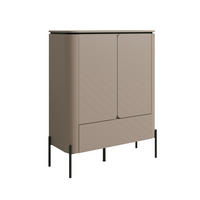 SIDEBOARD Taupe - Taupe, Holzwerkstoff (98/123.2/39.5cm) - Petits-meubles