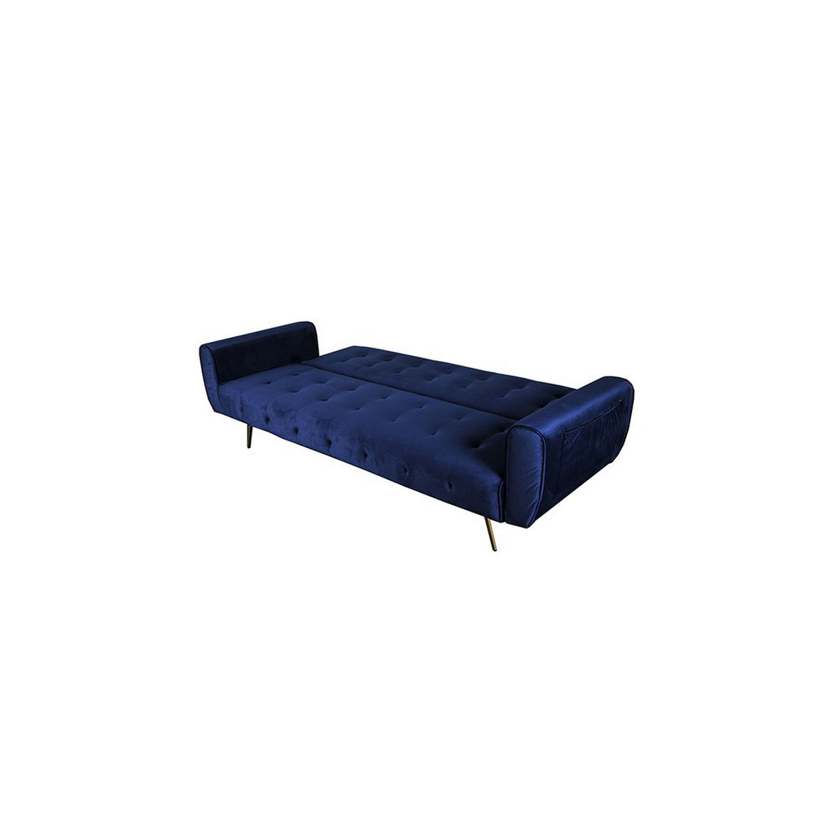 SCHLAFSOFA ODIN / Blau - Blau, Textil (79/80/210cm) - Weber Industries