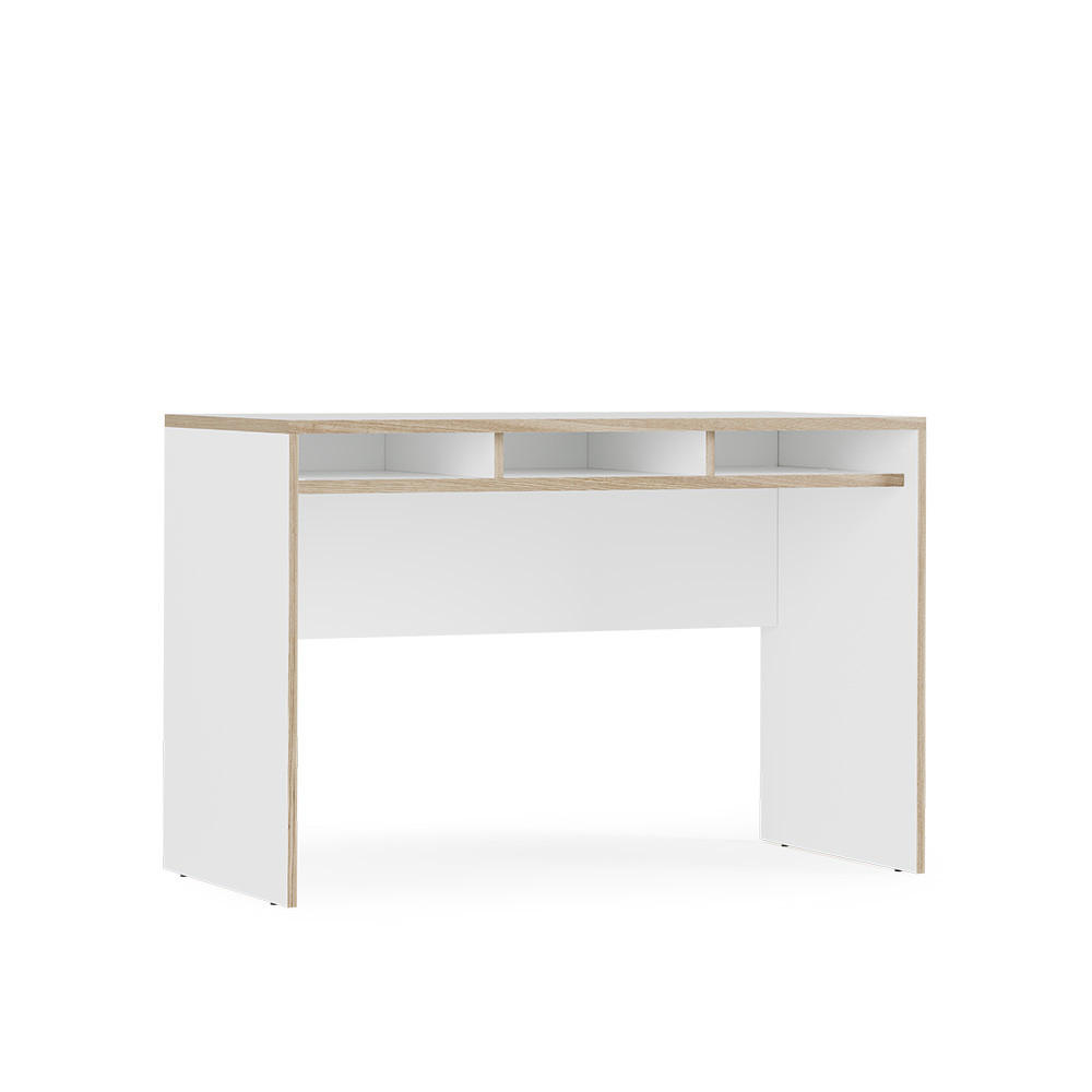 Vicco PSACÍ STŮL Tetrix Bílá 112 x 55 cm se 3 přihrádkami