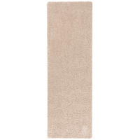 LUXUS HOCHFLOR LANGFLOR LÄUFER TEPPICH MILANO - Beige, Textil (100/300cm) - Snapstyle
