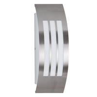 LED AUSSEN-WANDLEUCHTE Silber RGB - Silberfarben, Metall (31.8/10/9cm)