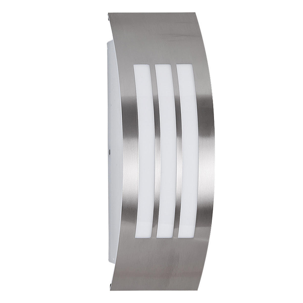 LED AUSSEN-WANDLEUCHTE Silber RGB - Silberfarben, Metall (31.8/10/9cm)