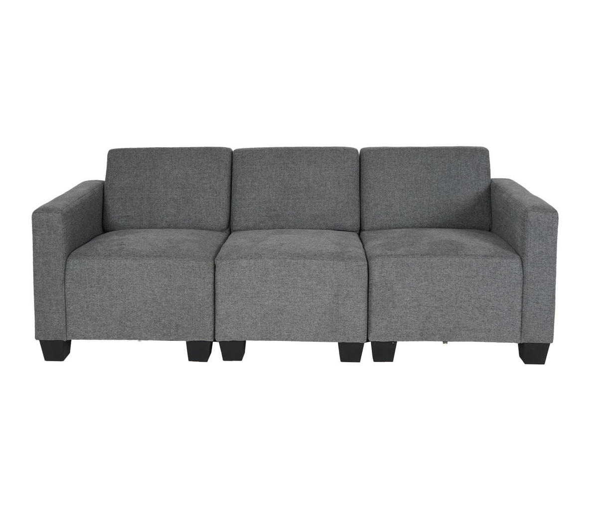 3-SITZER SOFA Grau - Grau, Textil (193/76/72cm) - MCW