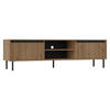 LOWBOARD OSTIA 178,6x40x50 cm mit 2 Schubladen für Wohnzimmer Modern Goldfarben - Goldfarben, Holzwerkstoff (178.6/50/40cm) - MASSENO