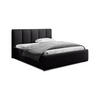 POLSTERBETT mit Bettkasten Avinion 140x200 cm, Schwarz - Schwarz, Textil (140/200cm) - Meblito