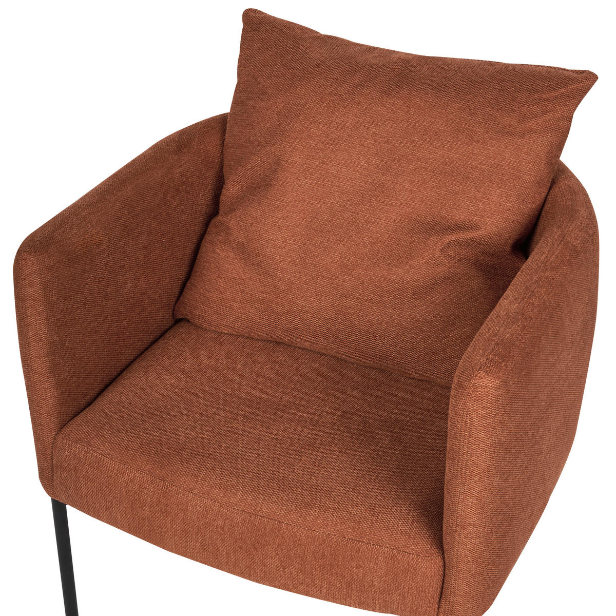 SESSEL Stoff Goldbraun Malmos - Goldfarben, Textil (62/68/62cm) - Beliani