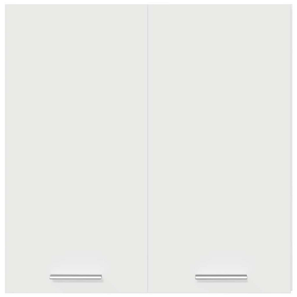 KÜCHENOBERSCHRANK Lyon mit 2 Türen 60/31/60 cm aus Holzwerkstoff Weiß - Weiß, Holz (60/60/31cm) - vidaXL