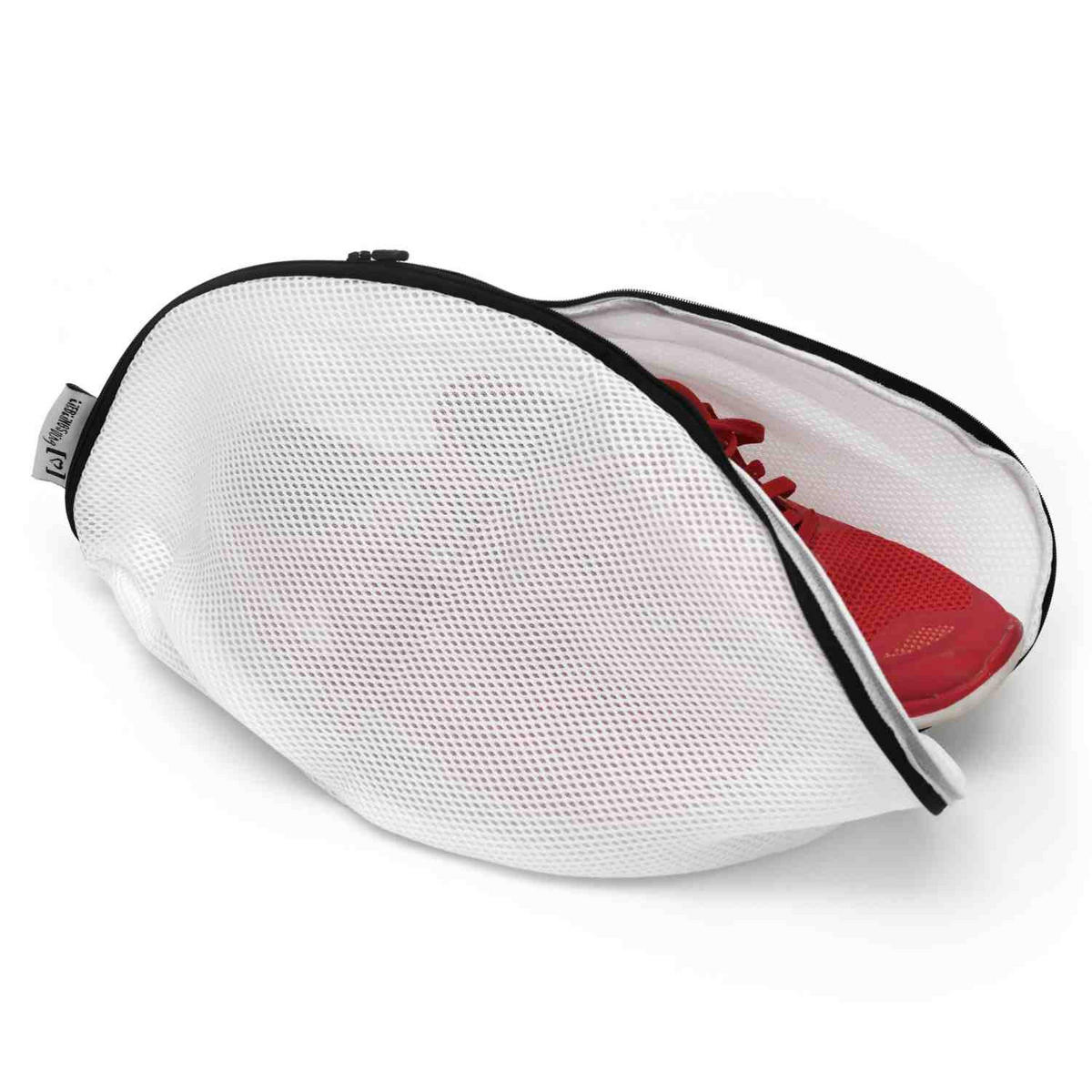 WÄSCHENETZ FÜR SCHUHE BIS GRÖßE 48 Wäschenetz - Weiß, Textil (18/18/38cm) - Lieblings Ding