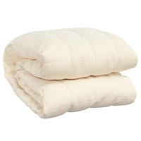 GEWICHTSDECKE Hellcreme 200/220 Cm 9 Kg Stoff - Creme, Textil (200/220cm) - vidaXL