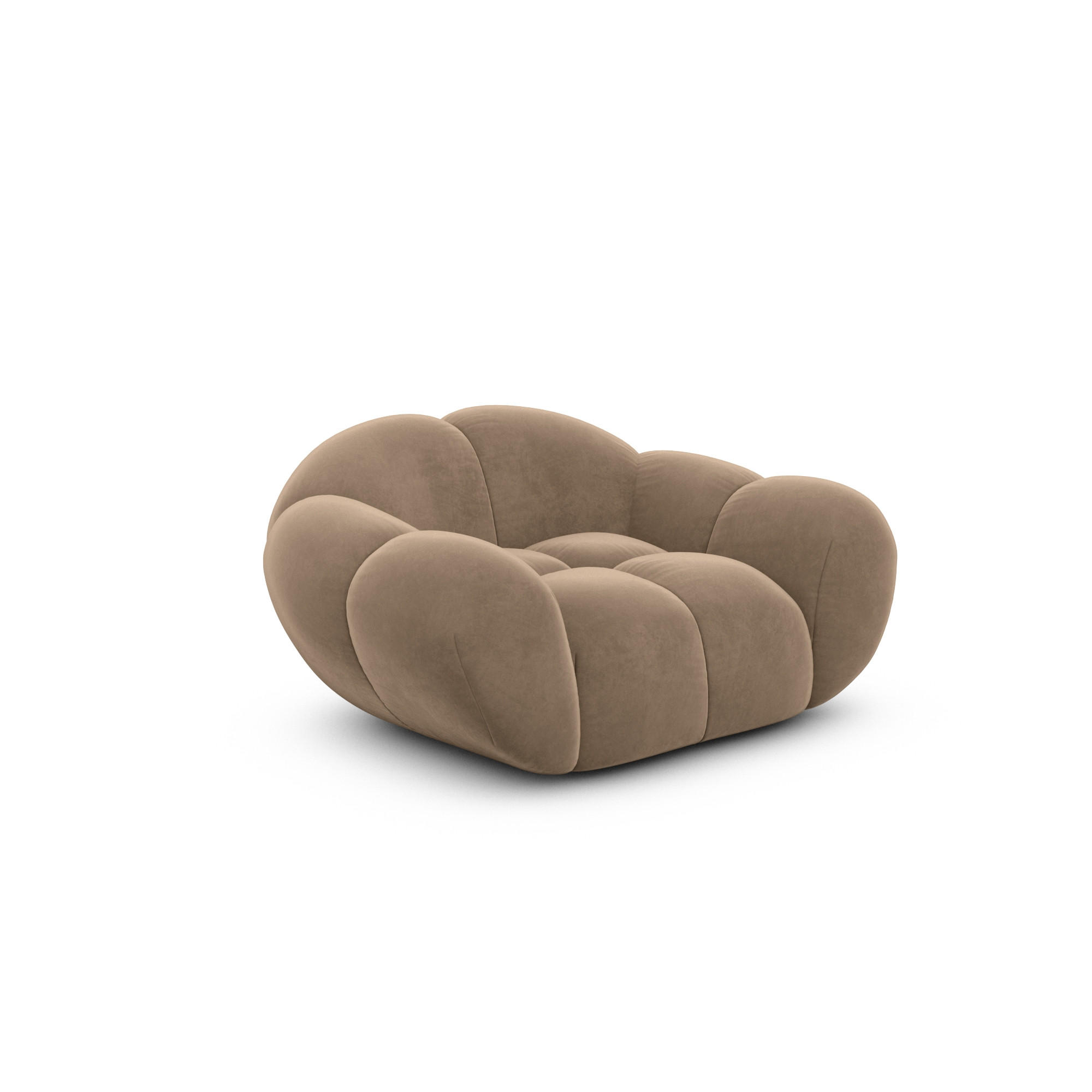 Varoyal Sessel Braun 135x70x93 cm