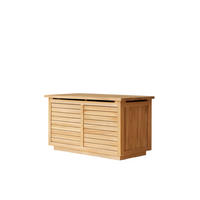 TRUHE Suzette Hellbraun aus Teak - Hellbraun, Holz (80/45/40cm) - Tikamoon