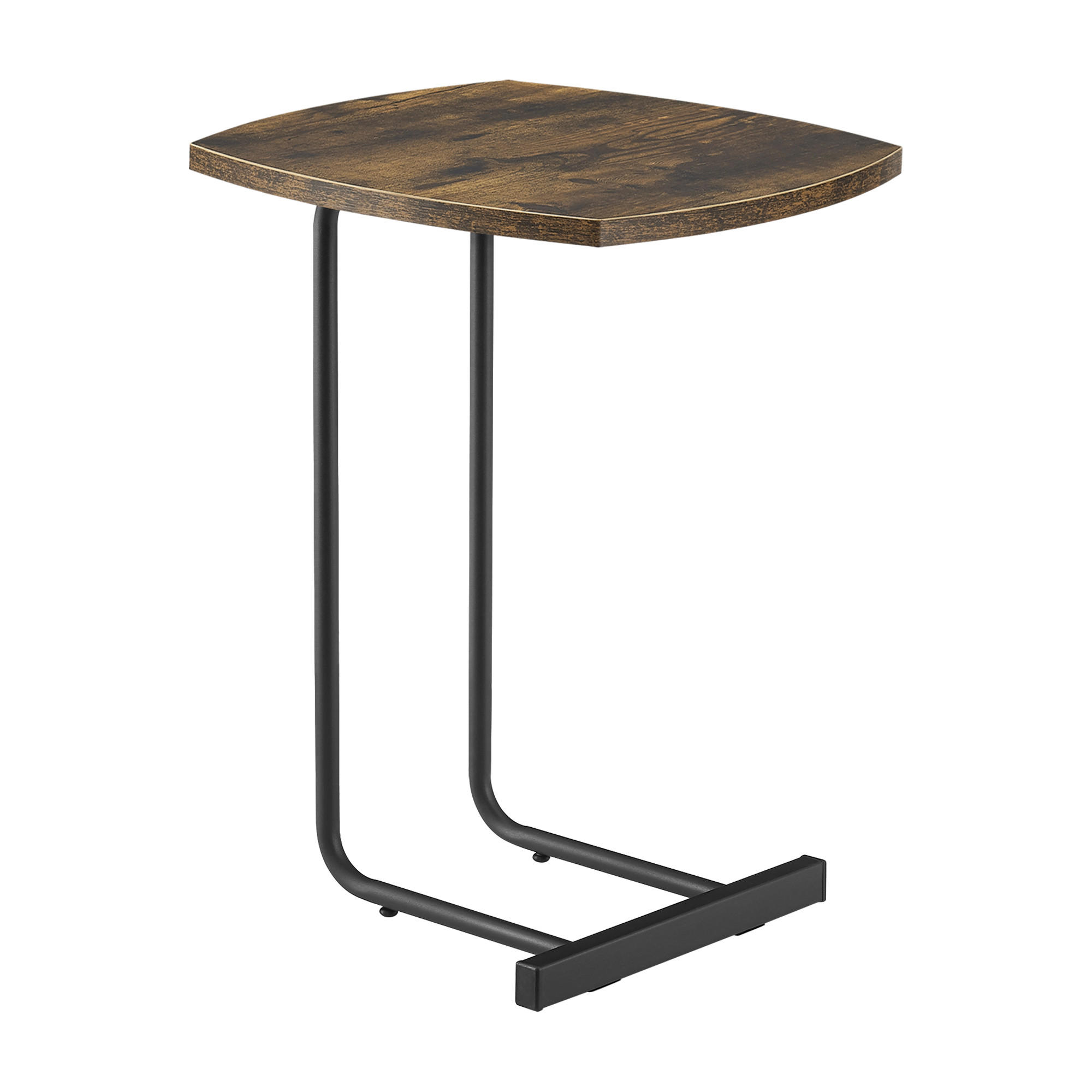 BEISTELLTISCH Kjellerup - Dunkelbraun, Metall (40/40/55cm) - [en.casa]