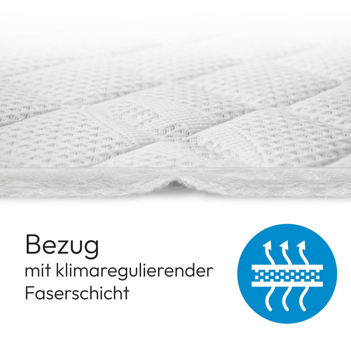 KALTSCHAUMMATRATZE Ergo+ 10 cm, Schaummatratze, H2, 120x200 - Weiß, Kunststoff (120/200cm) - Beautysofa