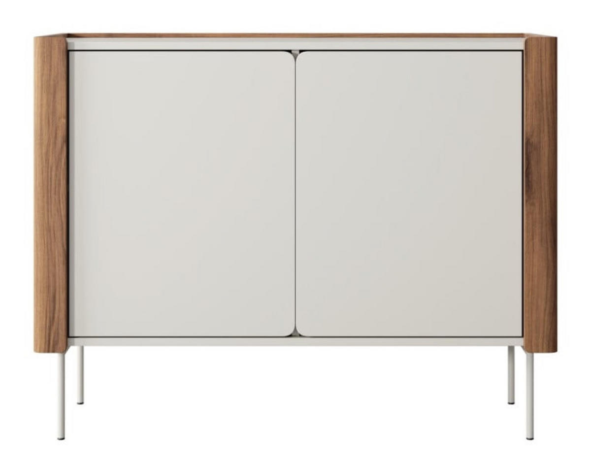 SIDEBOARD Kaschmir WRAPSO K105 Nussbaum - Multicolor, Holzwerkstoff (105/82.5/39.5cm) - Sepro Meble