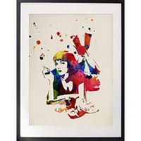 POSTER Pulp Fiction A4 Rahmenlos - Klar, Papier (29.7/5/21cm) - Nacnic