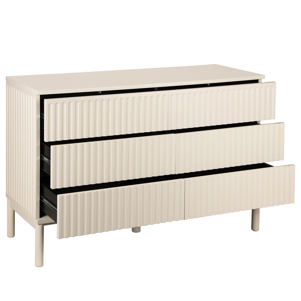KOMMODE - Kaschmir, Holz/Holzwerkstoff (120/80/40cm) - home24