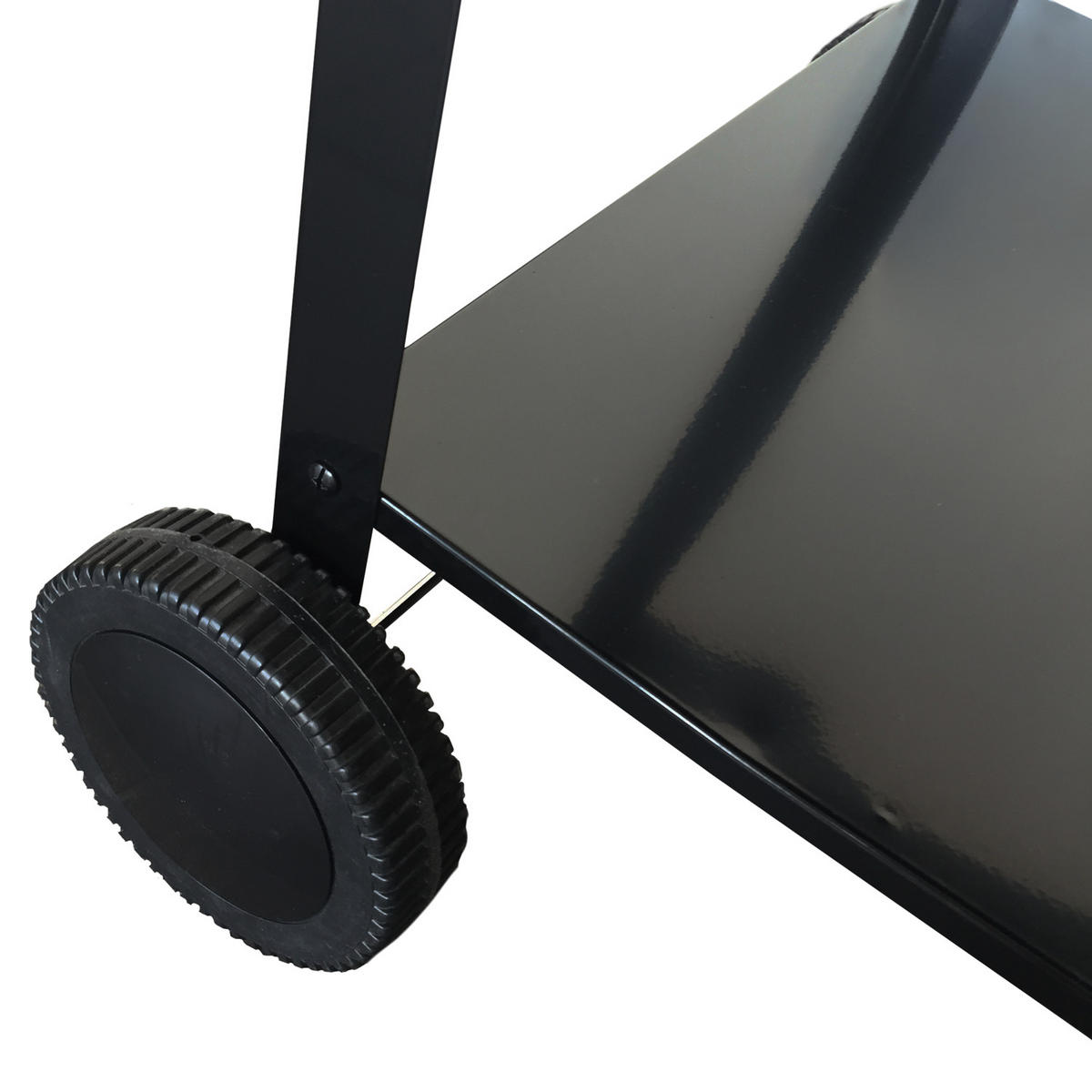 BEISTELLTISCH Portimao Schwarz - Schwarz, Metall (65/80/81cm) - Happy Garden