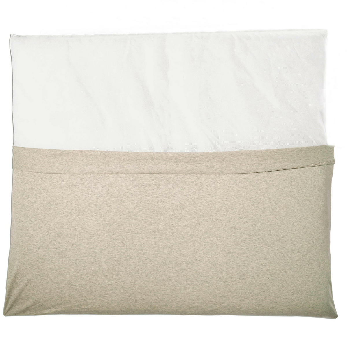 WICKELAUFLAGE Beige + GRATIS Wechselbezug - Sandfarben, Textil (80/70cm) - nordic coast company