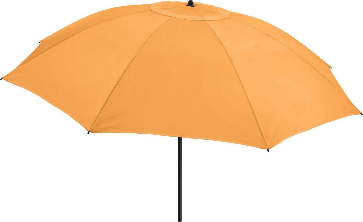 SONNENSCHIRM 235/235/144 cm - Orange, Kunststoff (235/235cm) - FARE