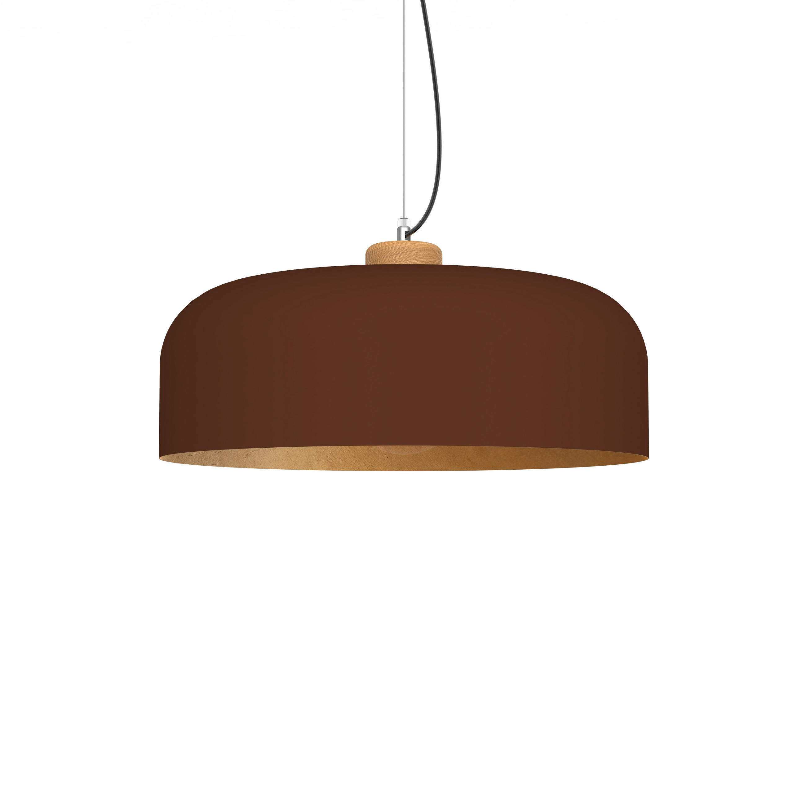 HÄNGELEUCHTE - Goldfarben, Metall (50/50/17cm) - Lumicom