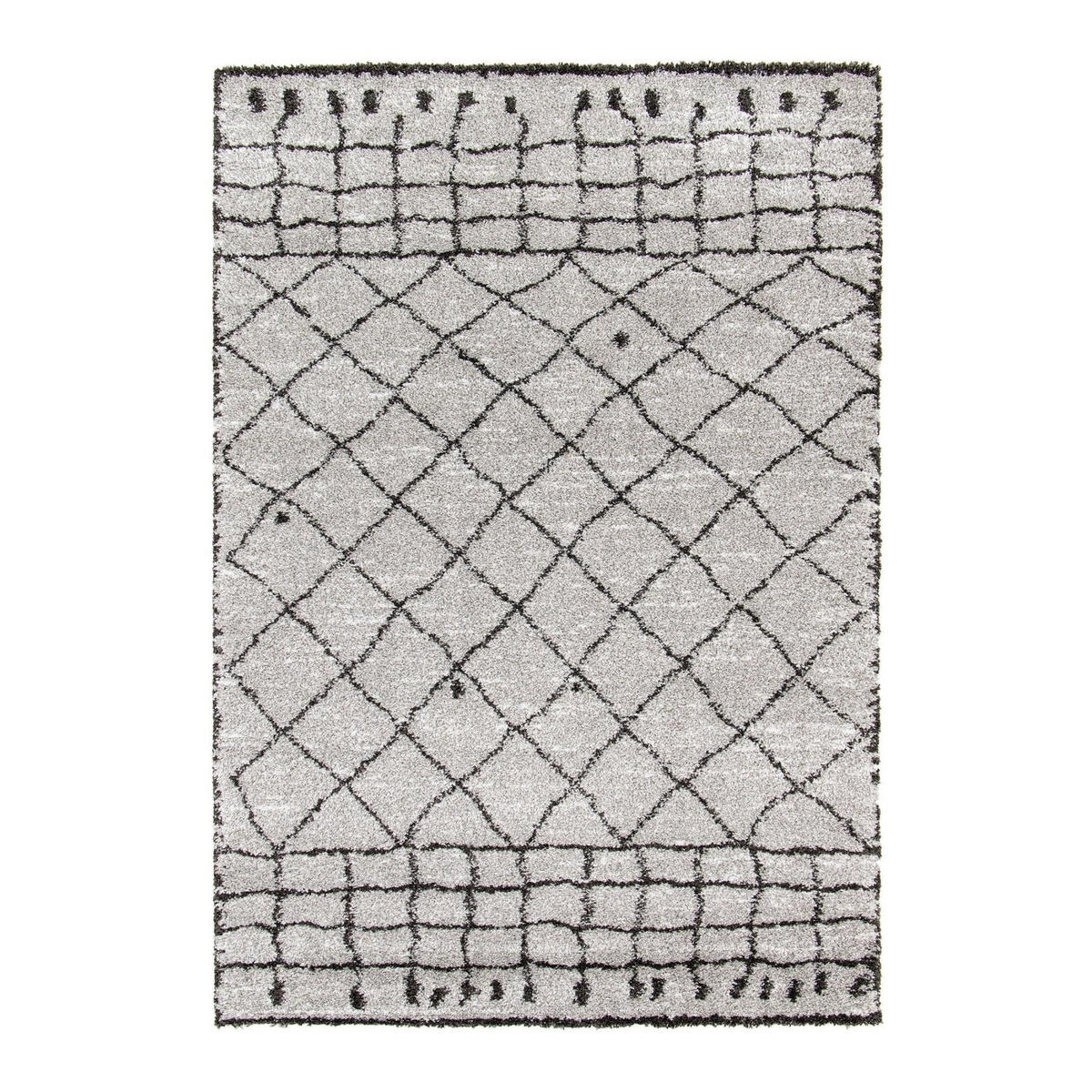 TEPPICH dicht bequem grau - Grau, Textil (80/150cm) - AFK Living