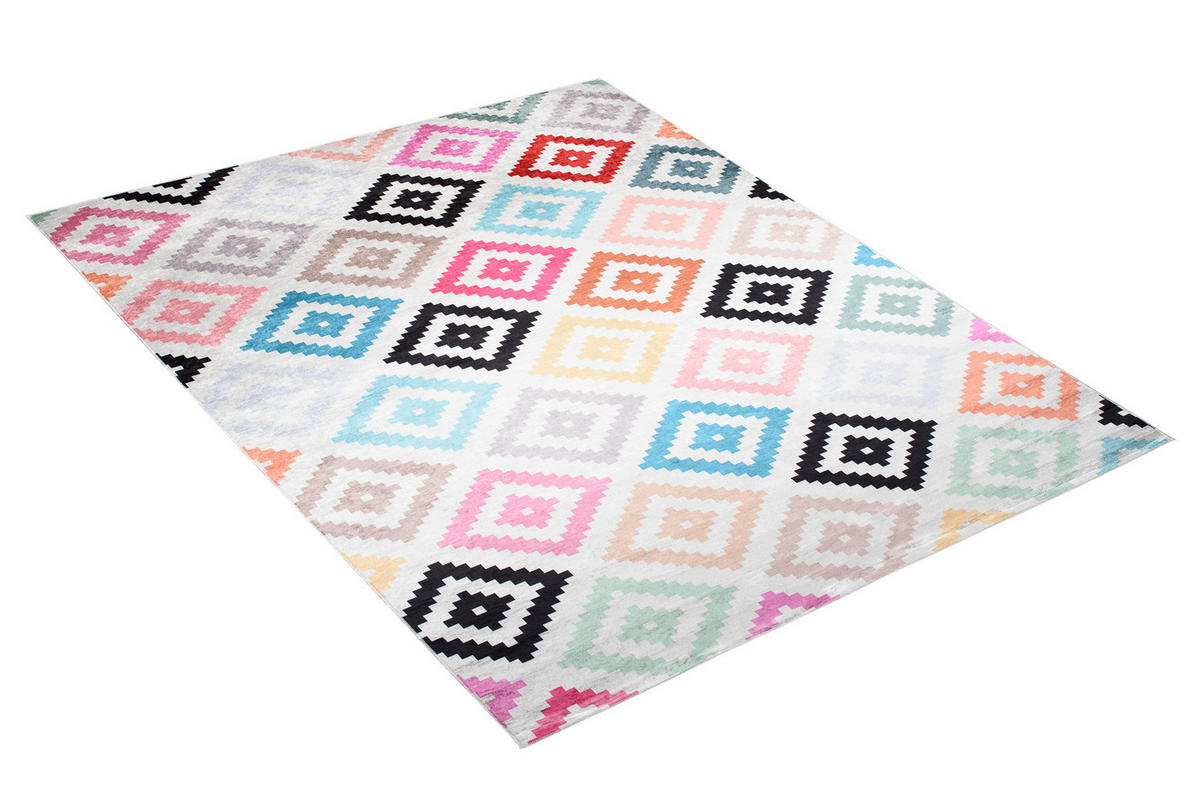 TEPPICH TOSCANA Multicolor 140/200 cm - Multicolor, Textil (140/200cm) - Tapiso