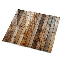 GLASPLATTE 80x60 cm – Holzbretter - Beige, Glas (0.4/80/60cm) - ArtPrintCave