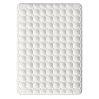TASCHENFEDERKERNMATRATZE Weiß 160/200/25 cm H3 7-Zonen OEKO-TEX - Weiß, Textil - PANGIVO