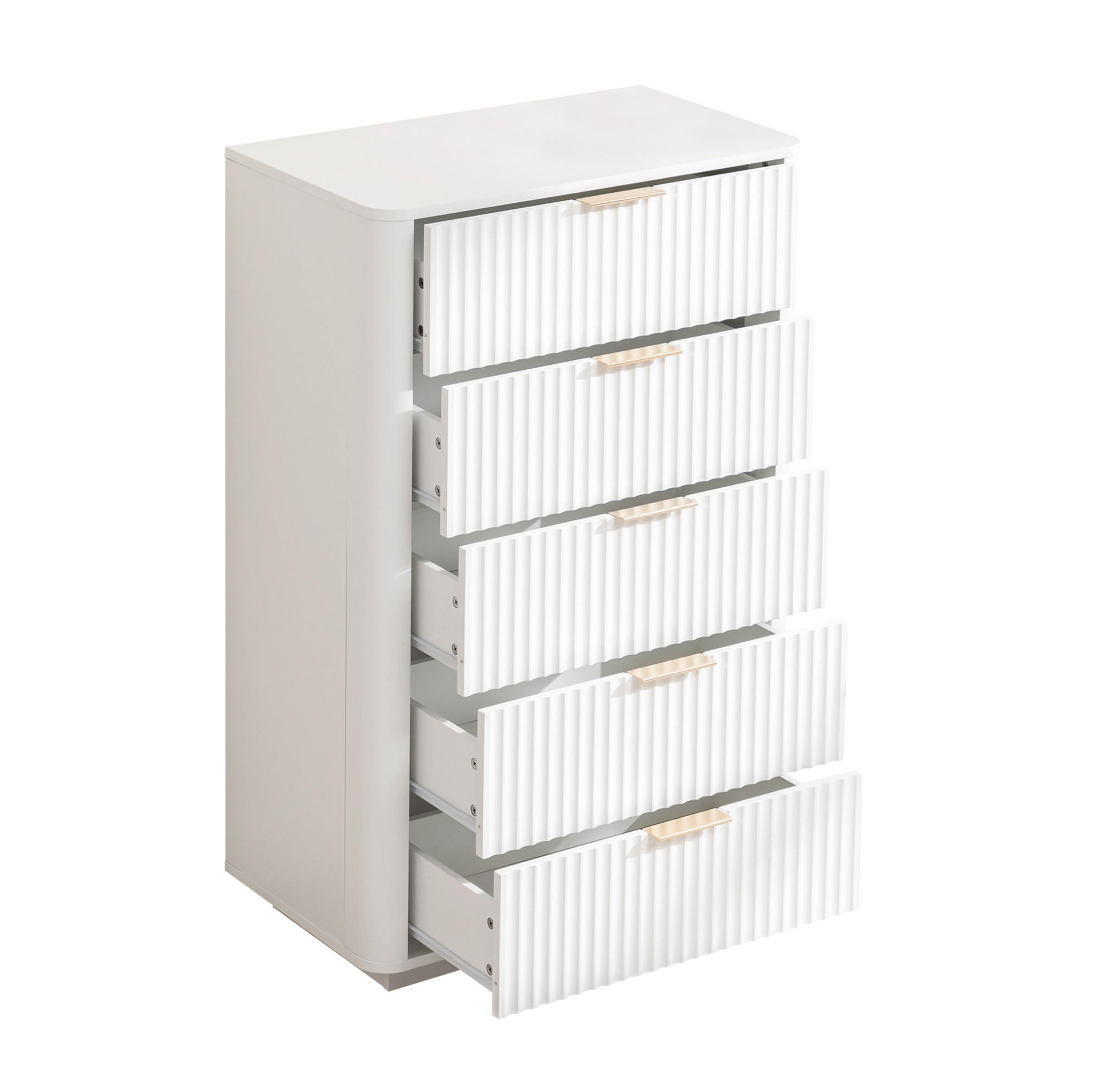 Ivmeu Kommode Weiß 40x108x70 cm