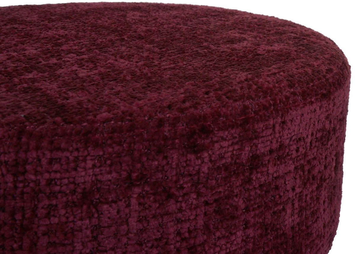 HOCKER Bordeaux - Bordeaux, Textil (37/57/37cm) - MCW