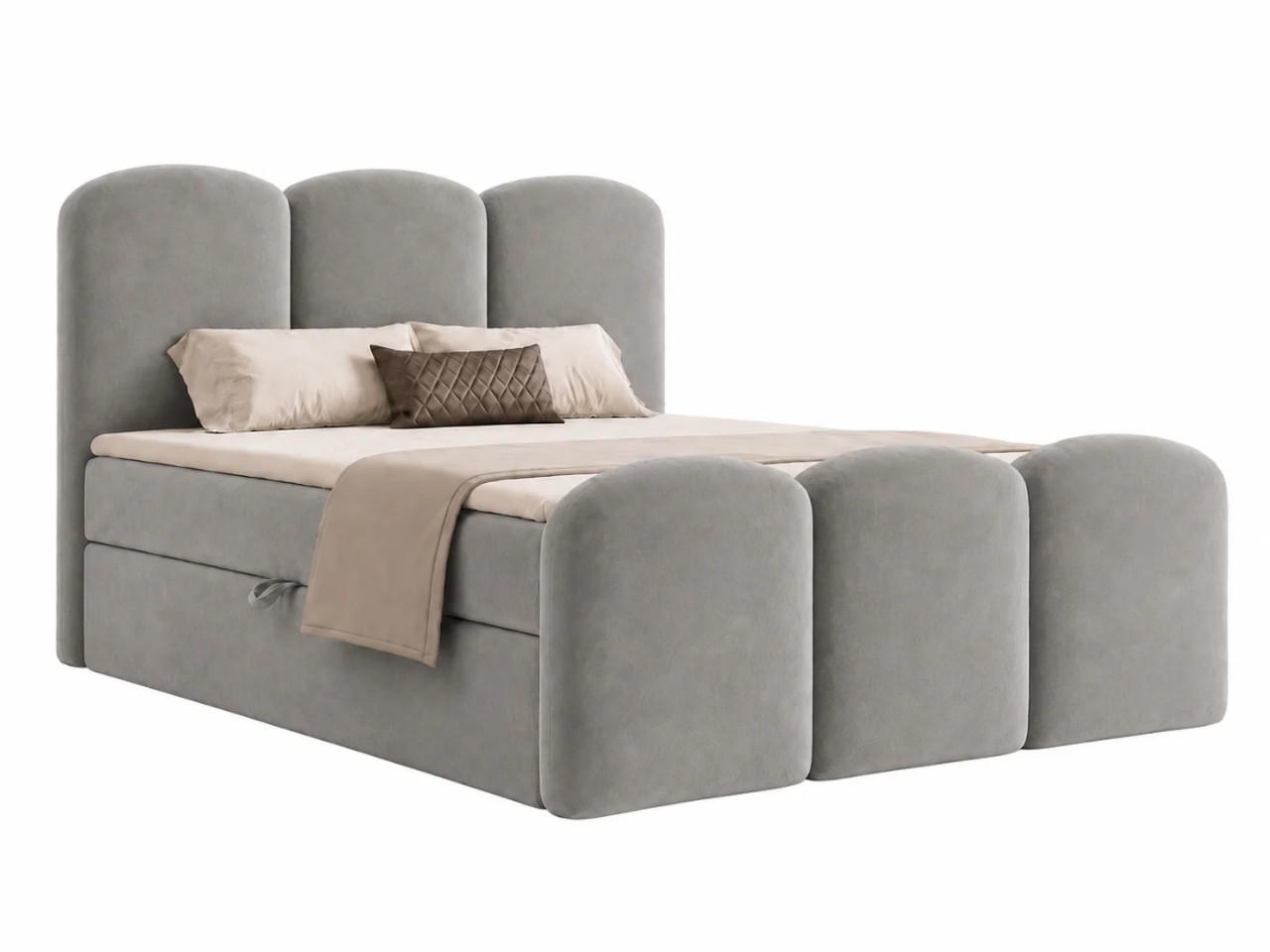 Emlar Home Boxbett Grau 180x200 cm