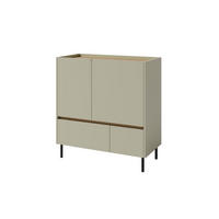 KINDERKOMMODE LIBU 09 95/40/105 in Eukalyptus / Baltic Düne Eiche - Alteiche/Eukalyptusholzfarben, Holzwerkstoff (95/105/40cm) - Deine Möbel 24