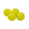 BÄLLE für Bällebad, Kinder Spielbälle, Plastikbälle 50 pcs.: Limette - Limette, Textil (7/7/7cm) - MeowBaby