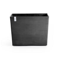 BLUMENTOPF Paris Wheels 85,2/39,5/65,8 cm Dunkelgrau - Dunkelgrau, Kunststoff (85.2/65.8cm) - Ecopots