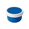 FRUCHTBOX MIT GABEL Campus blau 300 ml - Blau, Kunststoff (6.7/10.4/6.7cm) - Mepal