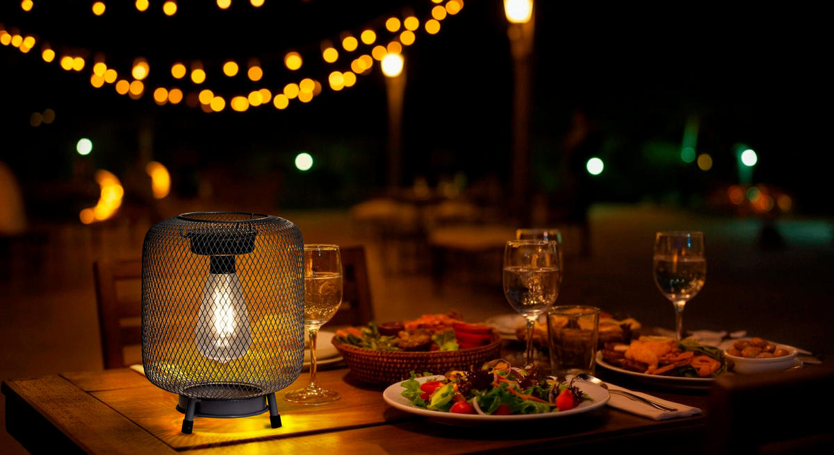 SOLAR-LED-STEHLEUCHTE - warmweißes Licht mit Dämmerungssensor für Garten und Terrasse - Weiß, Kunststoff (18/67/18cm) - Northpoint