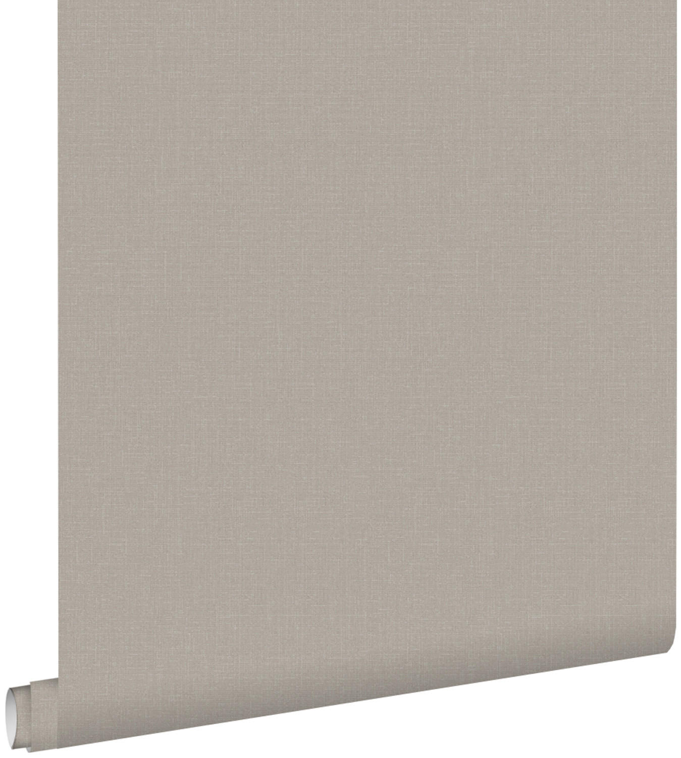 TAPETE Leinen-Optik 53 cm x 10.05 m - Braun, Papier (53/1000cm) - ESTAhome