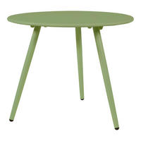 BEISTELLTISCH Rafael - Grün - 45/45/35 cm - Grün, Metall (45/45/35cm) - Lesli Living