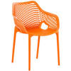 GARTENSTUHL Kunststoff Orange - Orange, Kunststoff (57/81/60cm) - CLP