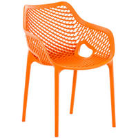 GARTENSTUHL Kunststoff Orange - Orange, Kunststoff (57/81/60cm) - CLP
